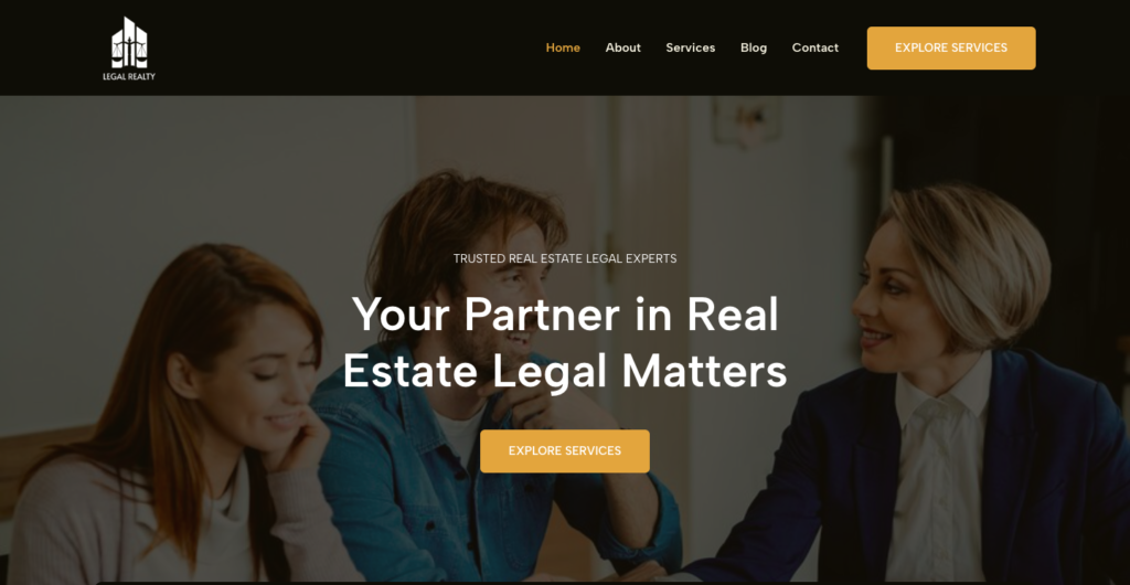 Real Estate Law Website